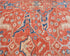 12 Ft Rust Aryana Afghan Hand Knotted Veg Dye Wool Runner Rug